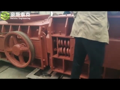 High Speed Teethed Roller Crusher Bekerja Video