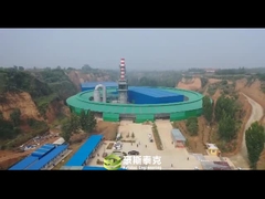 Mesin Pembangkit Batu Bata Rotary Mobil Untuk Mengeringkan Dan Membakar Batu Bata