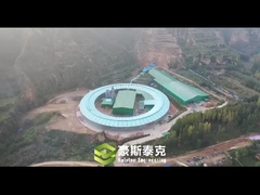 ISO9001 bersertifikat pabrik bata otomatis dengan ukuran bata yang dapat disesuaikan dan rotary kiln