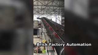 Brick facrory-Roller crusher Mixer Extruder Cutter dan Stacker