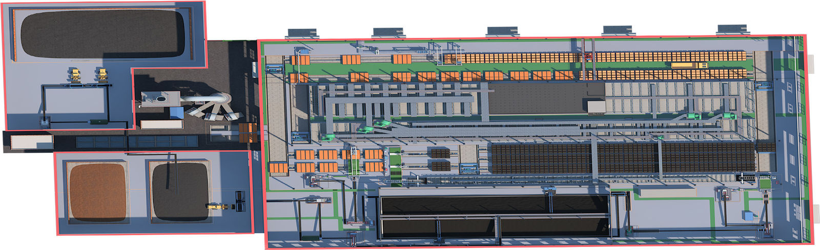 Halstec Engineering Co., Ltd lini produksi pabrikan